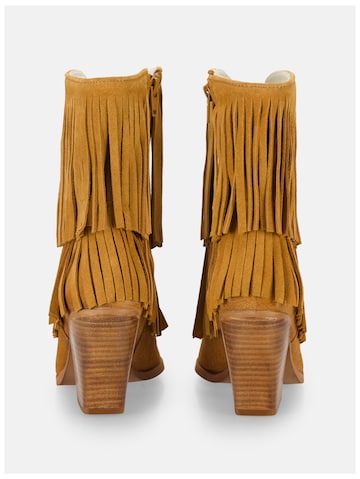 FELMINI Enkellaarsjes 'Monalisa F025' in Beige