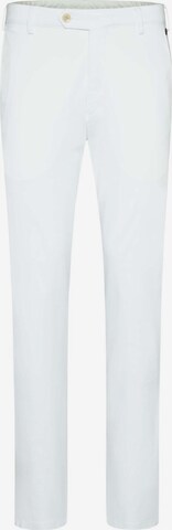 Meyer Hosen Chino Pants 'Roma' in White: front