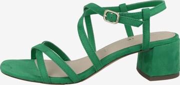 TAMARIS - Sandalias con hebilla en verde