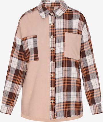 SANIKA Välikausitakki värissä beige: etupuoli