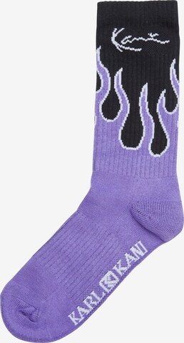 Karl Kani Socks in Purple