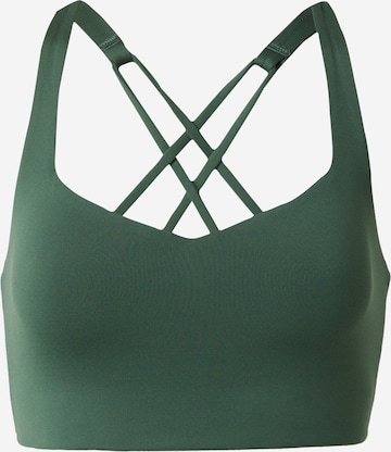 Girlfriend Collective - Bustier Sujetador deportivo 'Float Riley Sweetheart' en verde: frente