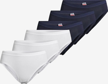 CON-TA Panty 'Feinripp' in Blue: front