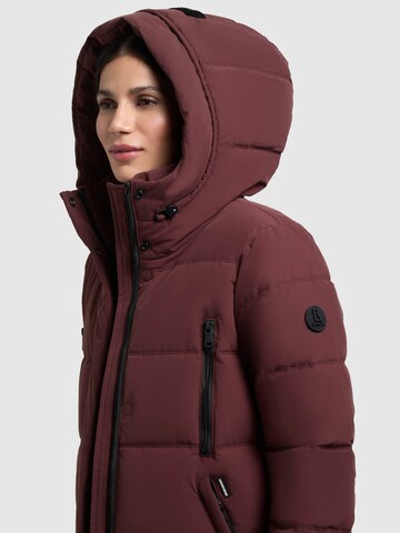 Veste d’hiver 'INDA' khujo en rouge