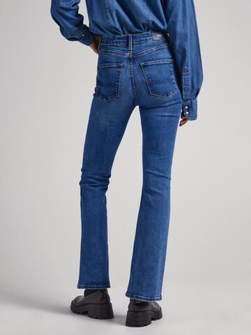Pepe Jeans Flared Jeans 'Dion' in Blau