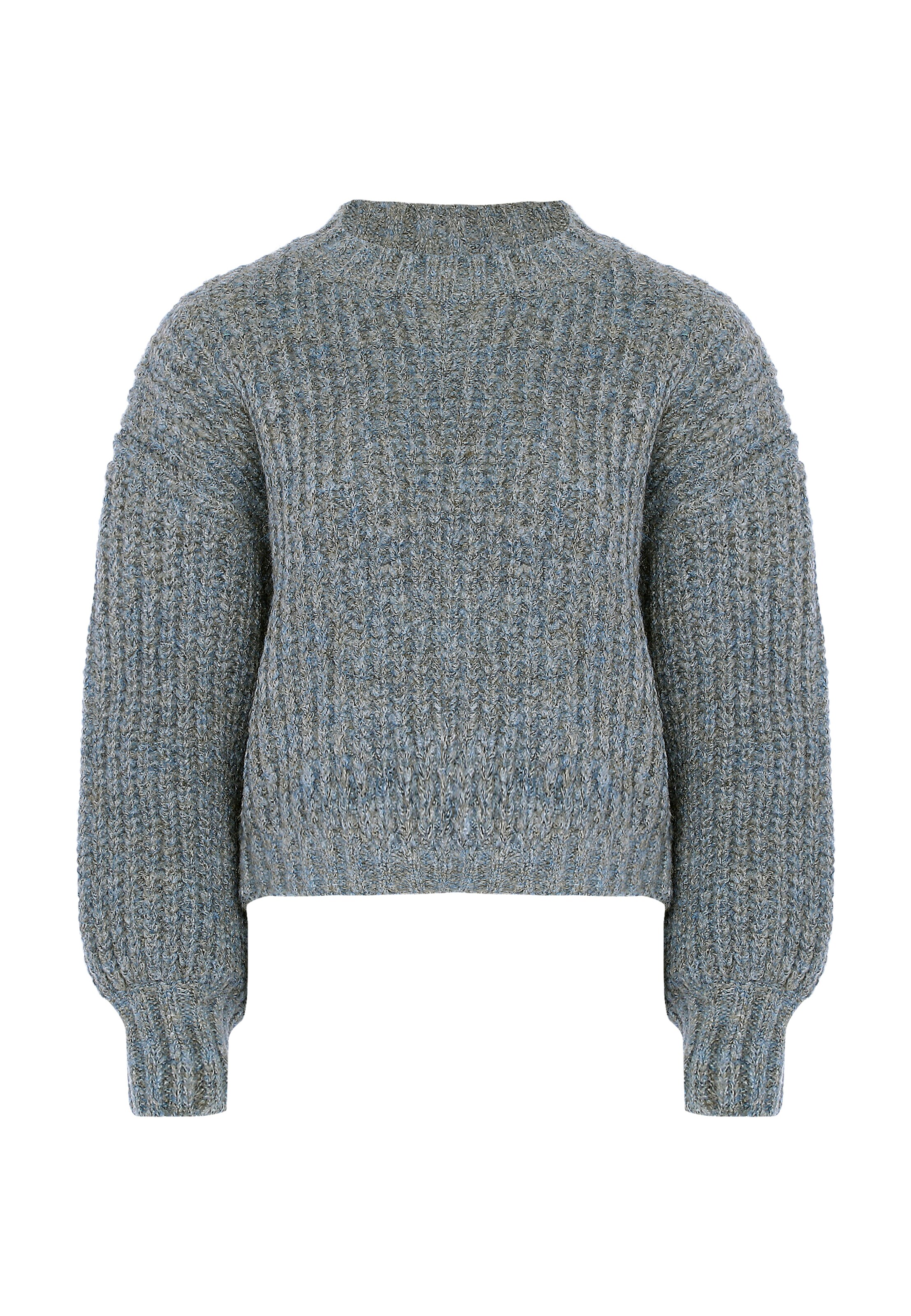Libbi Pullover in Grau: Vorderseite