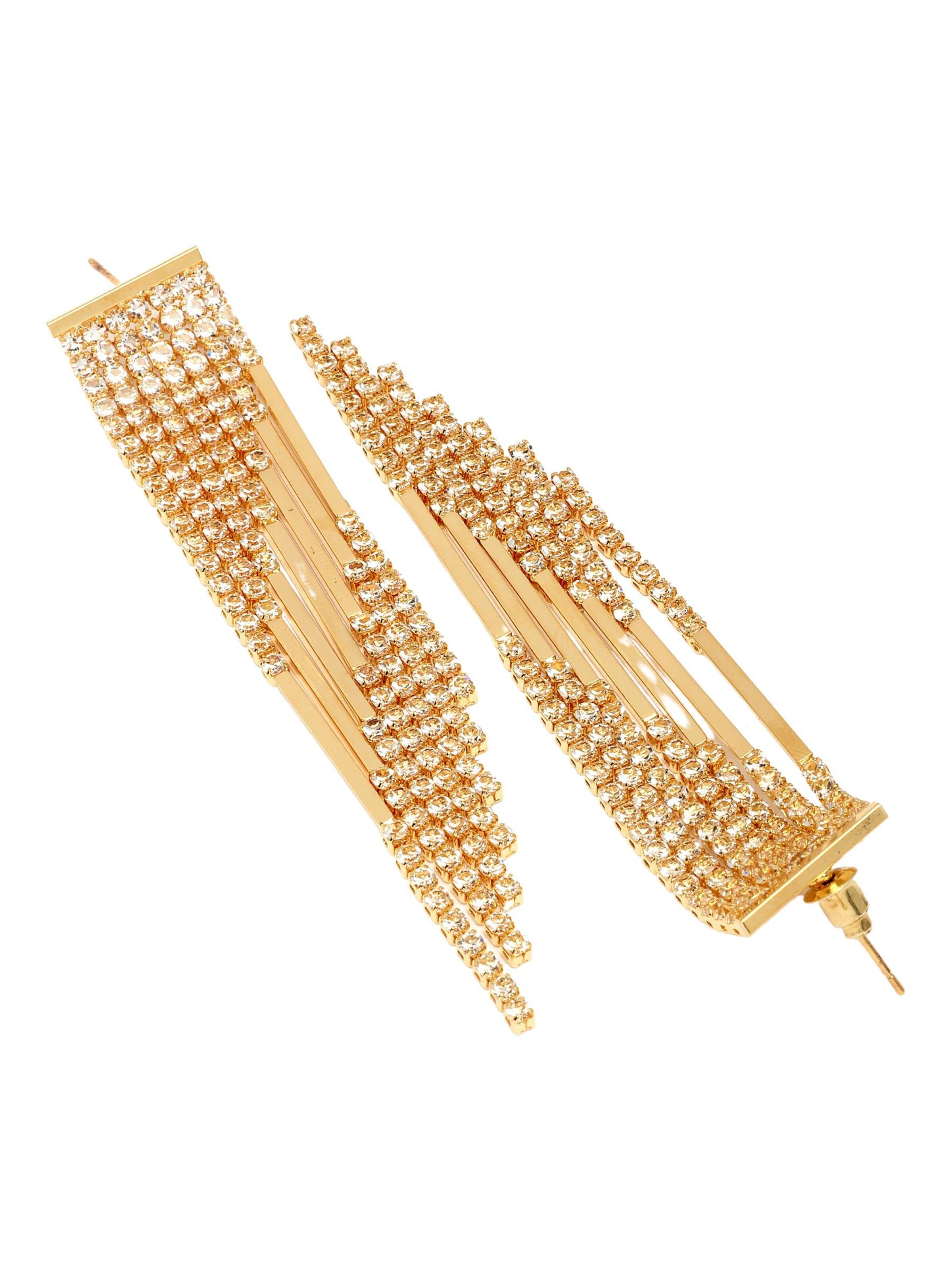 AVANT-GARDE PARIS - Pendientes 'Violeta' en oro