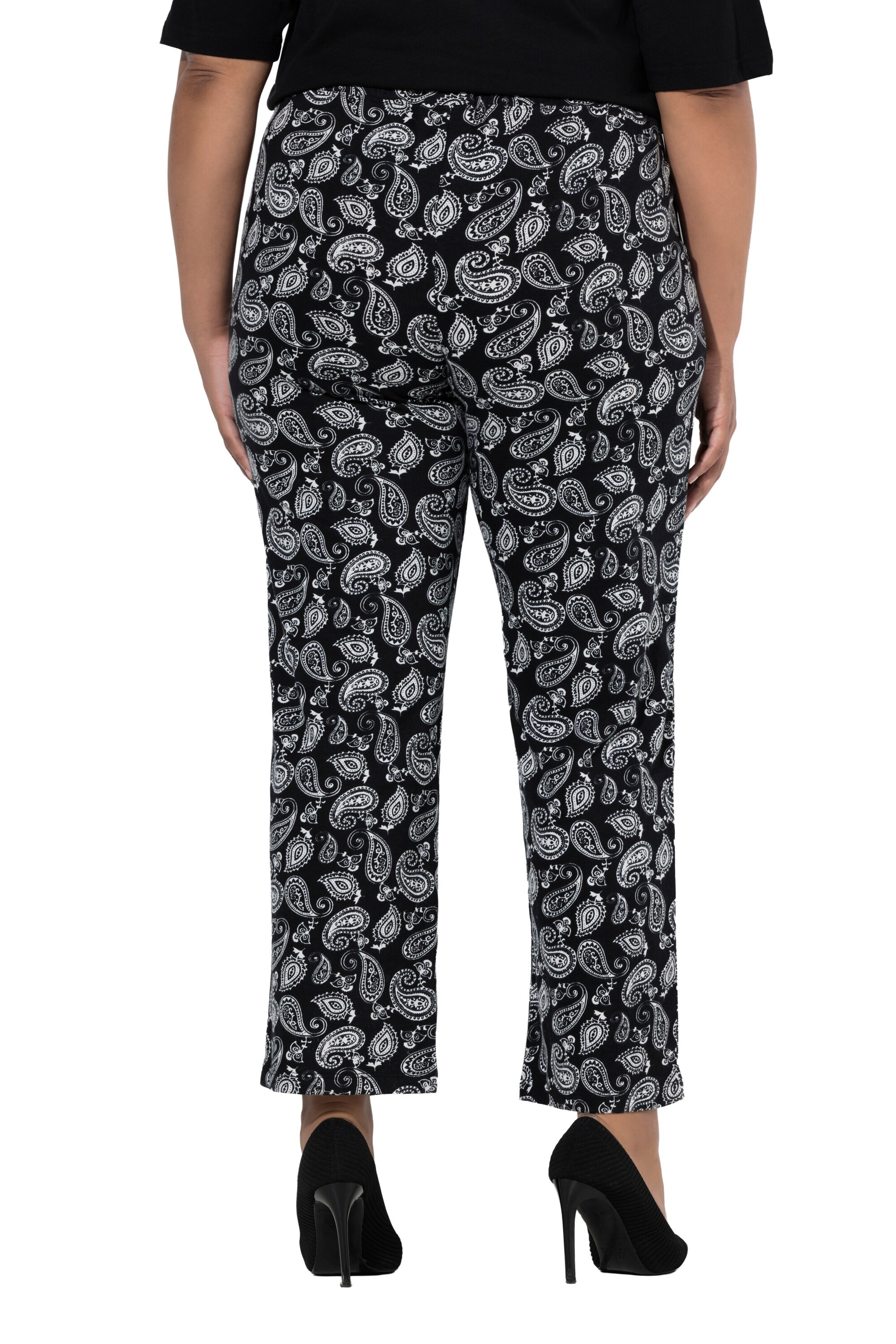 Ulla Popken Regular Trousers in Black