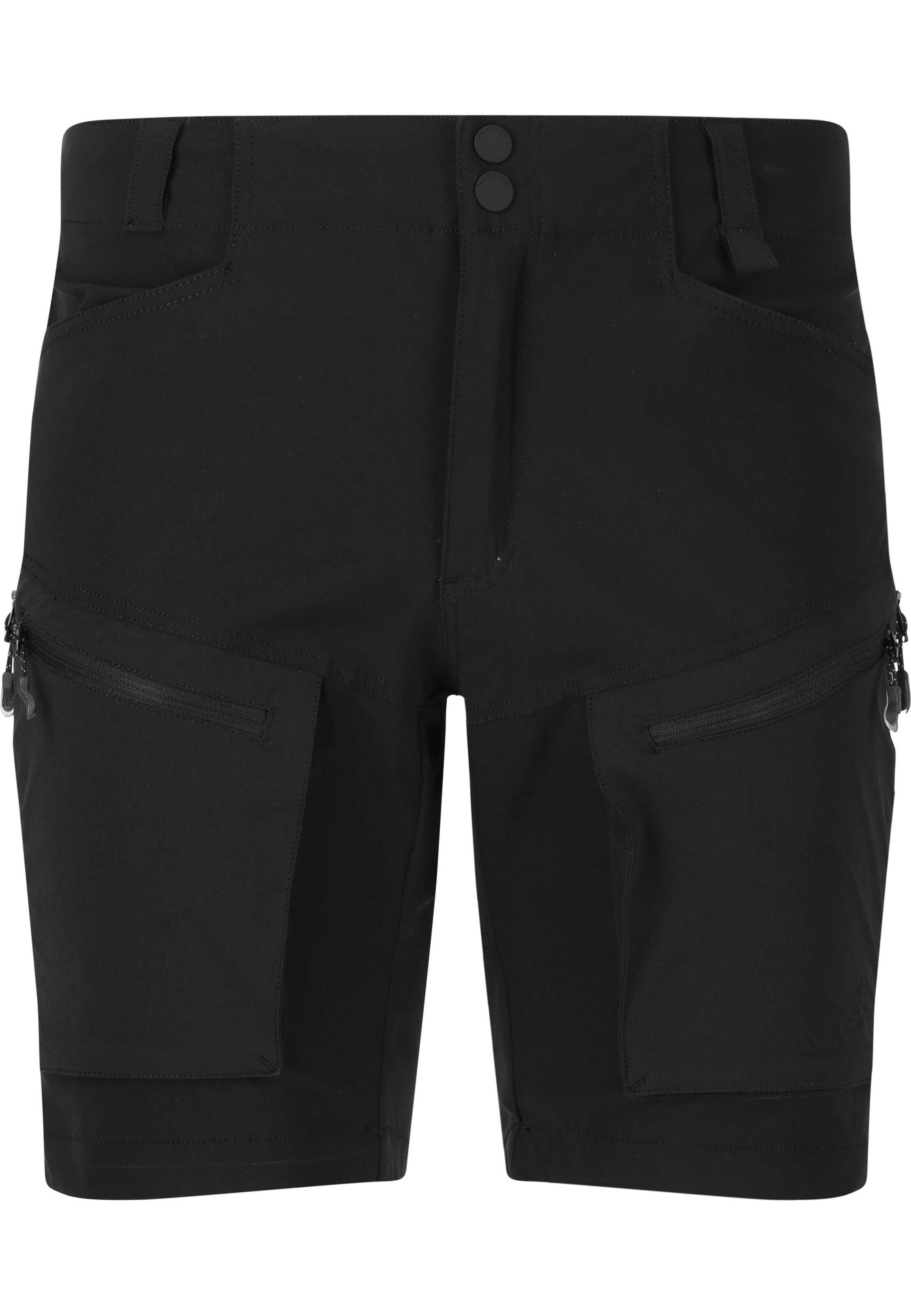 Whistler Regular Sports trousers 'Kodiak' in Black: front