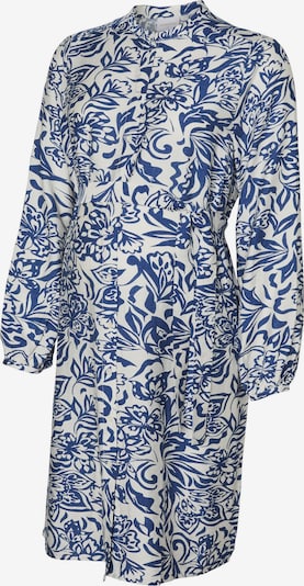 MAMALICIOUS Vestido camisero 'MLSorilla' en genciana / blanco lana, Vista del producto