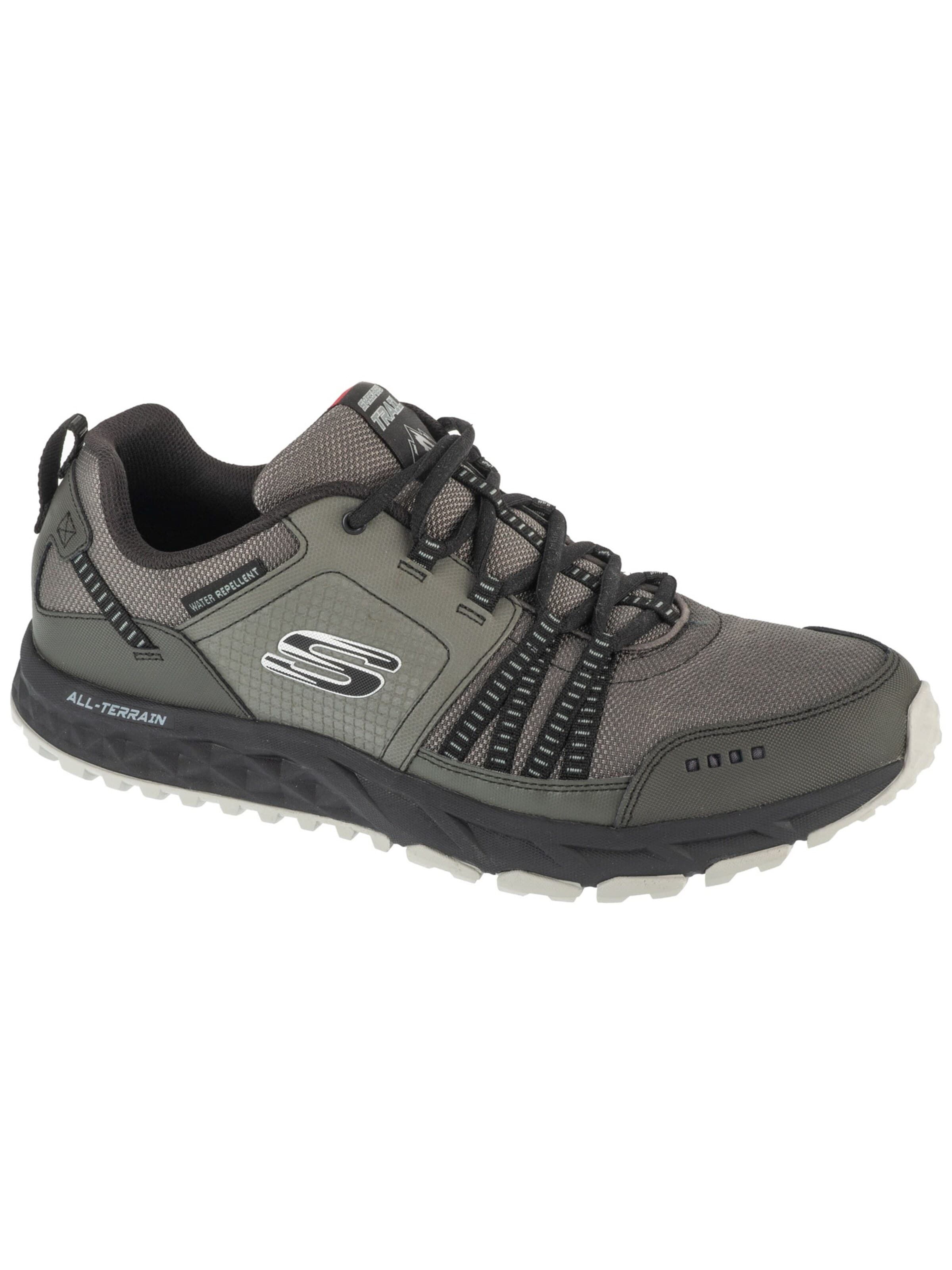 SKECHERS Lage schoen 'Skechers Escape Plan' in Grijs: voorkant