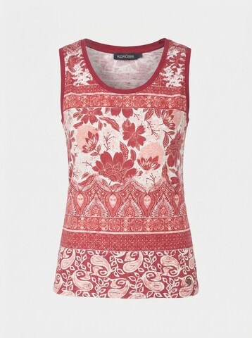 KOROSHI Tričko - Červená