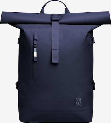Got Bag Backpack 'Rolltop 2.0' in Blue: front