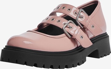 Pull&Bear Slipper in Pink: predná strana