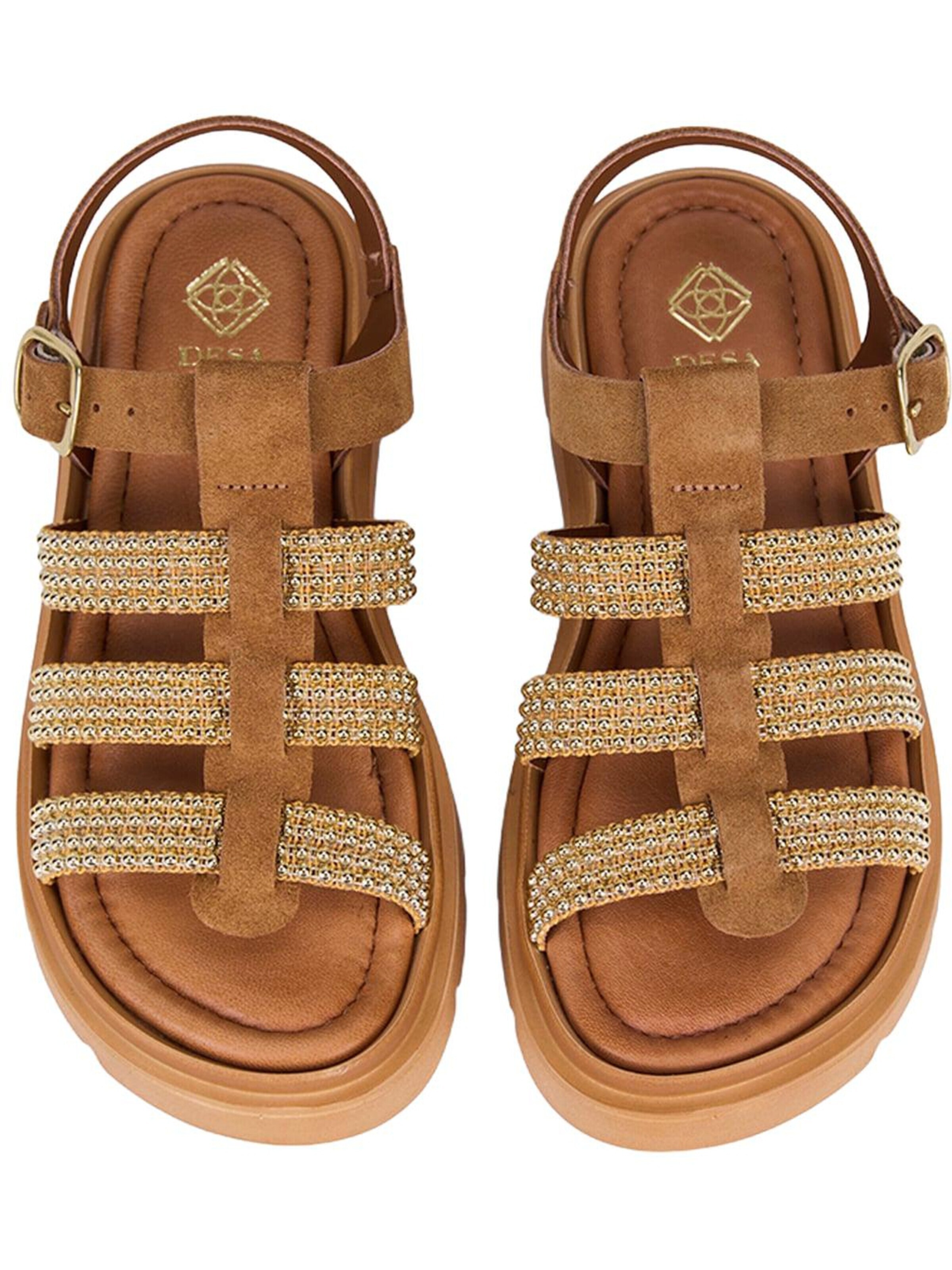 Desa Sandals 'Sandalen' in Brown