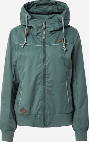 Ragwear Between-Season Jacket 'JOTTY' in Green: front