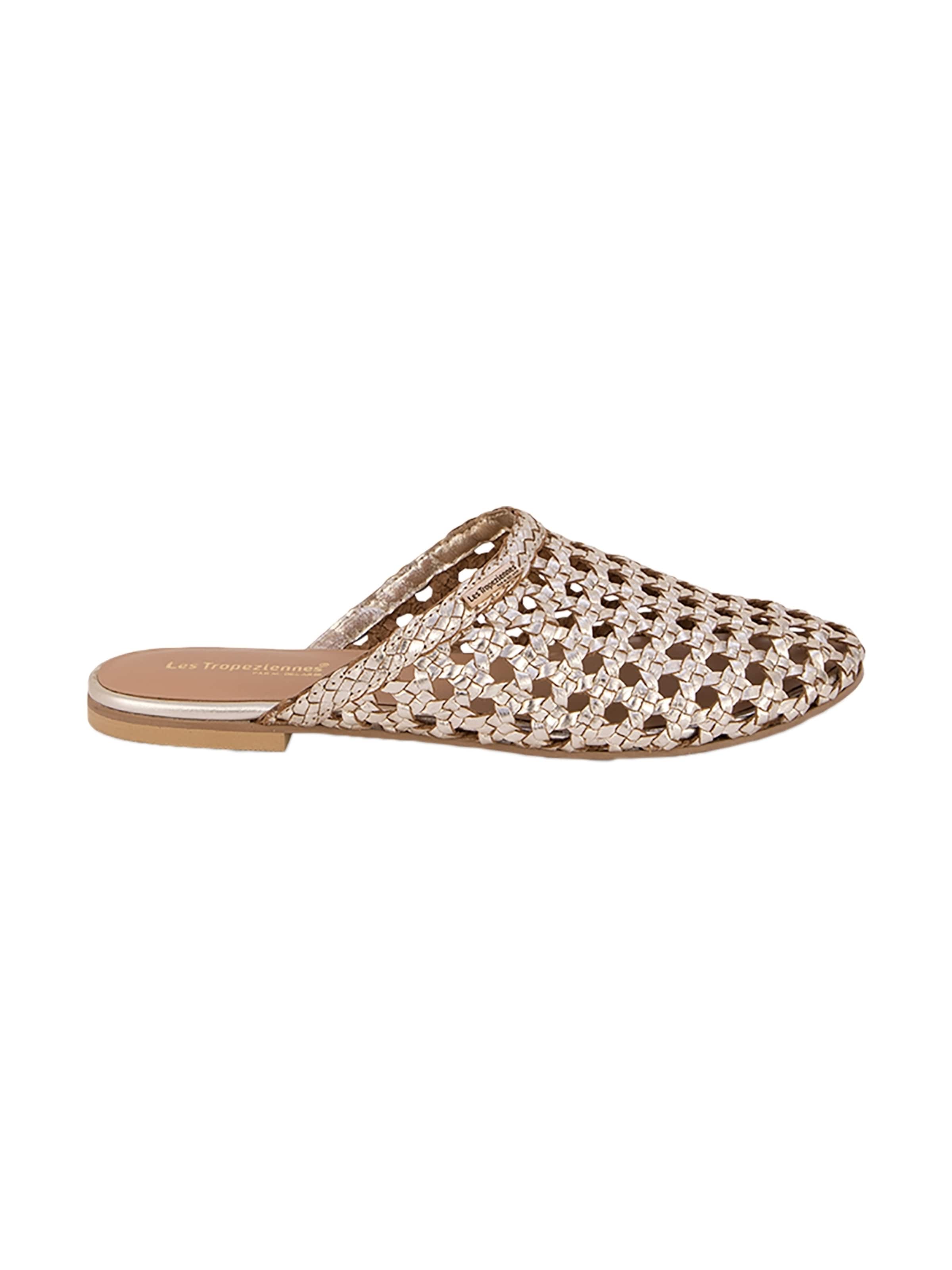 Les Tropéziennes Pantolette 'Cassiope' in Gold