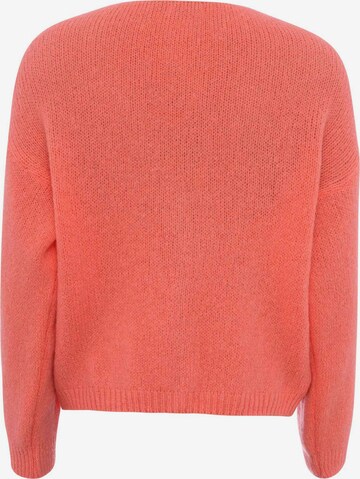 Zwillingsherz Knit Cardigan in Orange