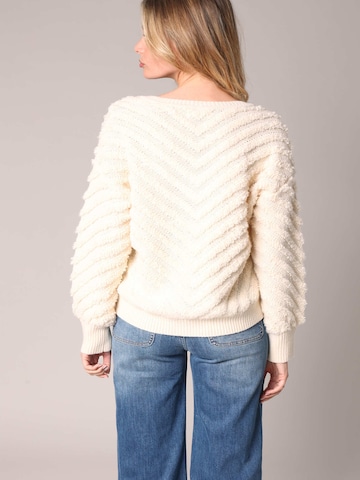 Deeluxe Sweater 'Estina' in Beige