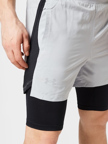 UNDER ARMOUR - regular Pantalón deportivo 'Launch 5' en gris