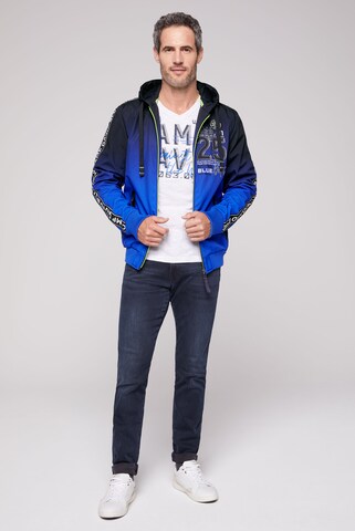 CAMP DAVID Sweatvest 'Ocean´s Seven II' in Blauw