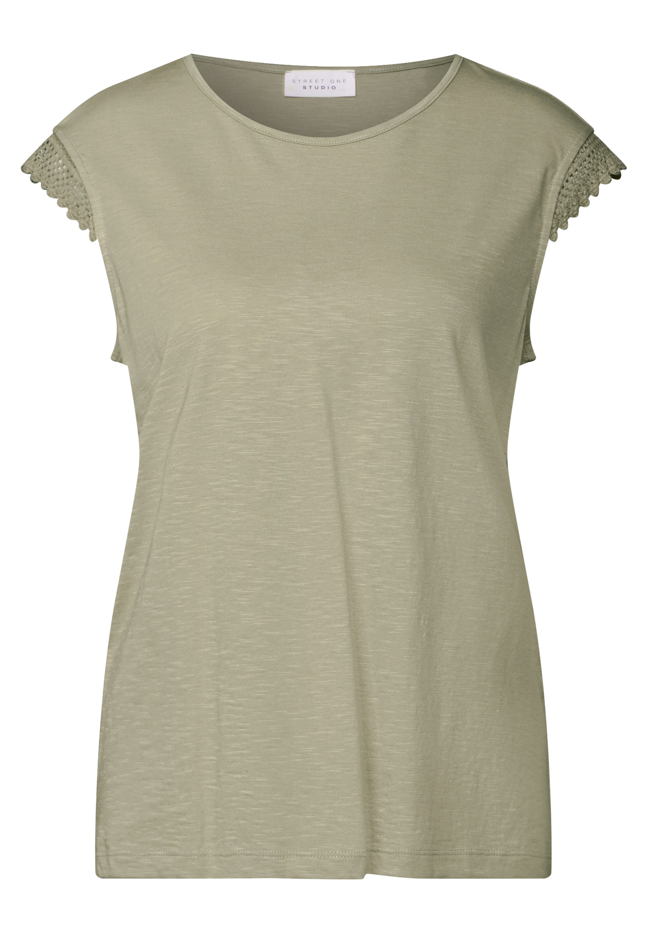 Street One Studio Shirt in Green: front