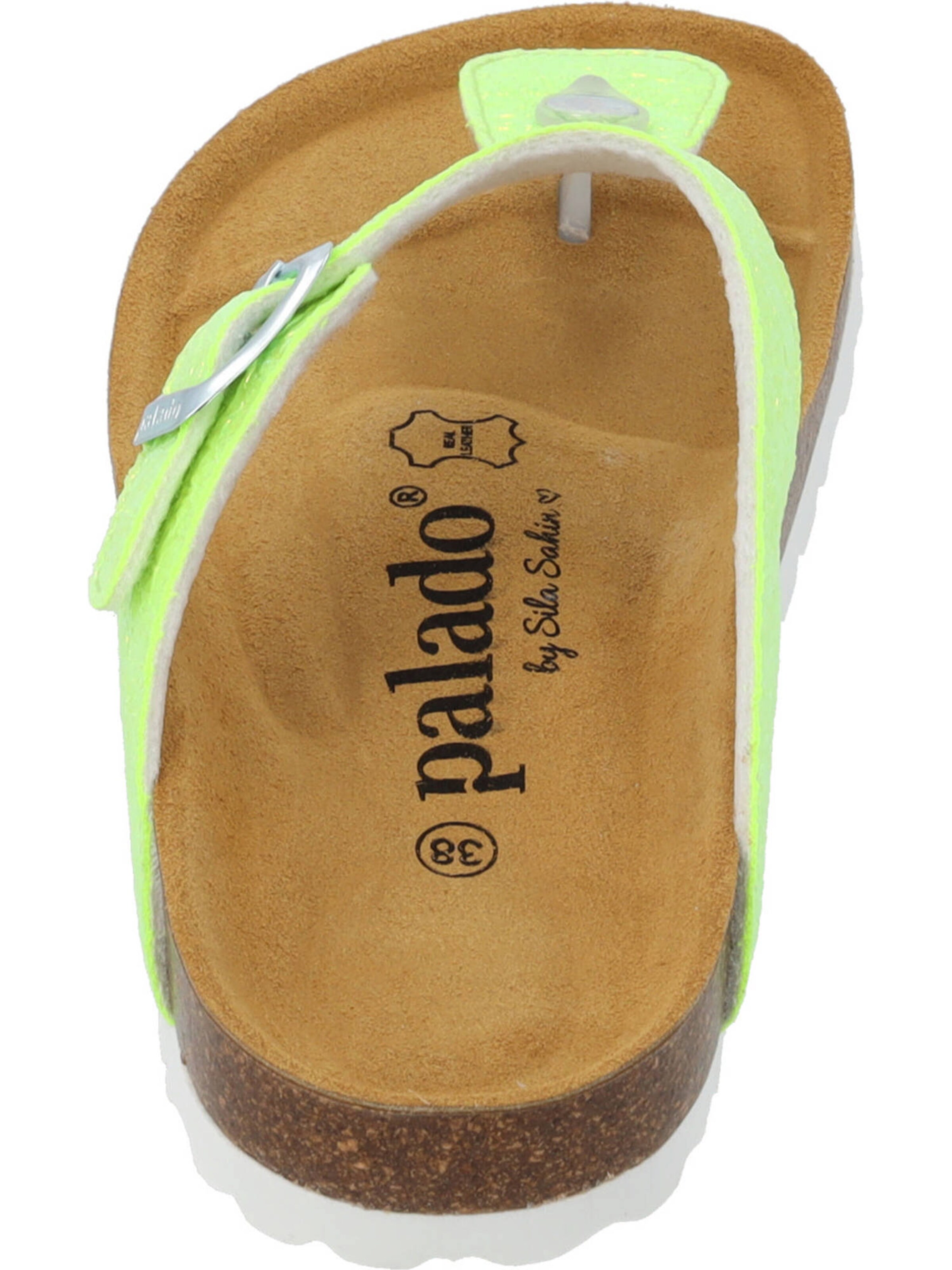 Palado by Sila Sahin T-bar sandals 'Kos Disco' in Green