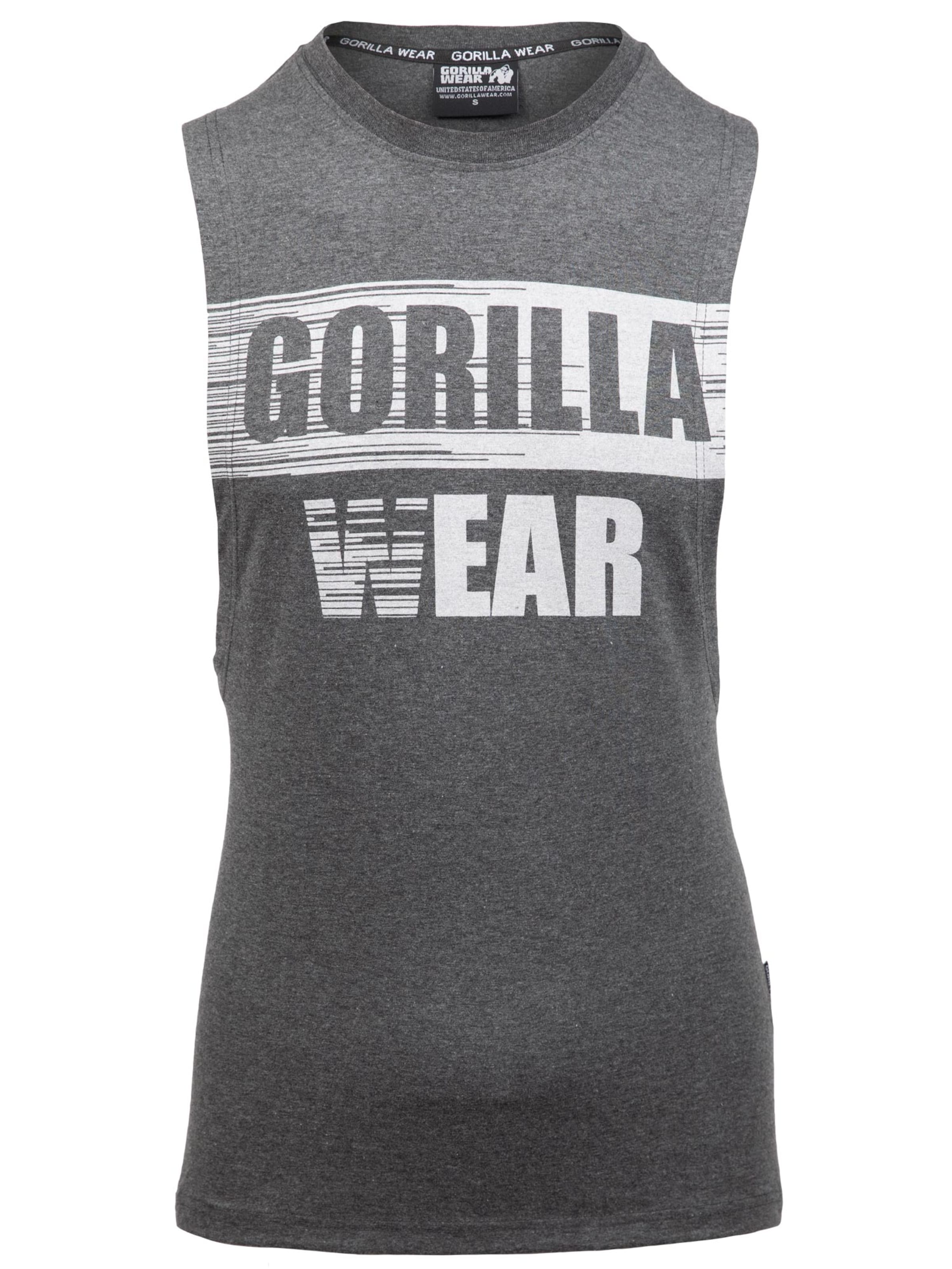 Maglia funzionale 'Lopez' di Gorilla Wear in grigio: frontale