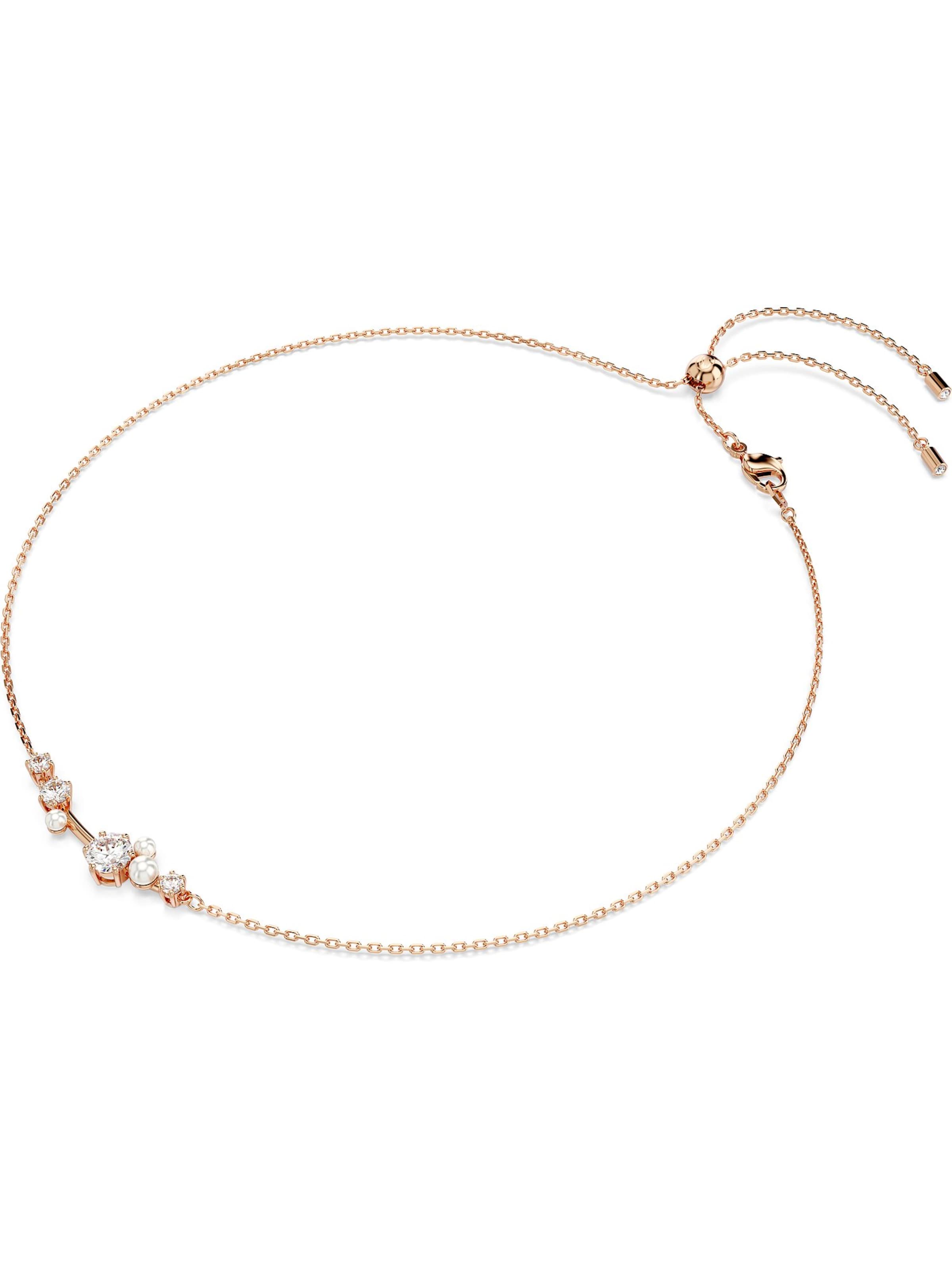 Swarovski Kette in Gold: Vorderseite