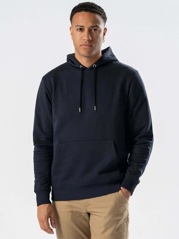 TEESHOPPEN Sweater ' Sweatshirt Hoodie ' in Blue: front