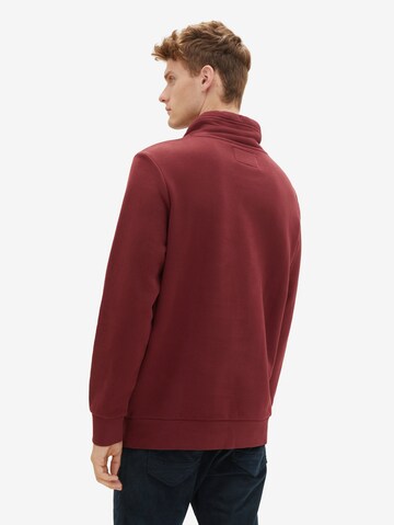 Sweat-shirt TOM TAILOR en rouge