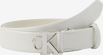 balta Calvin Klein Diržas: priekis