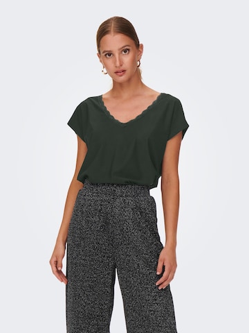 ONLY Blouse 'SILJA' in Green: front