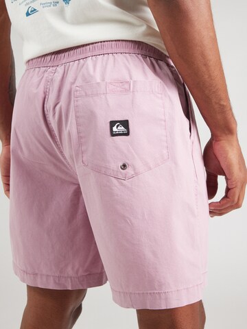 QUIKSILVER Обычный Спортивные штаны 'TAXERWS' в Лиловый