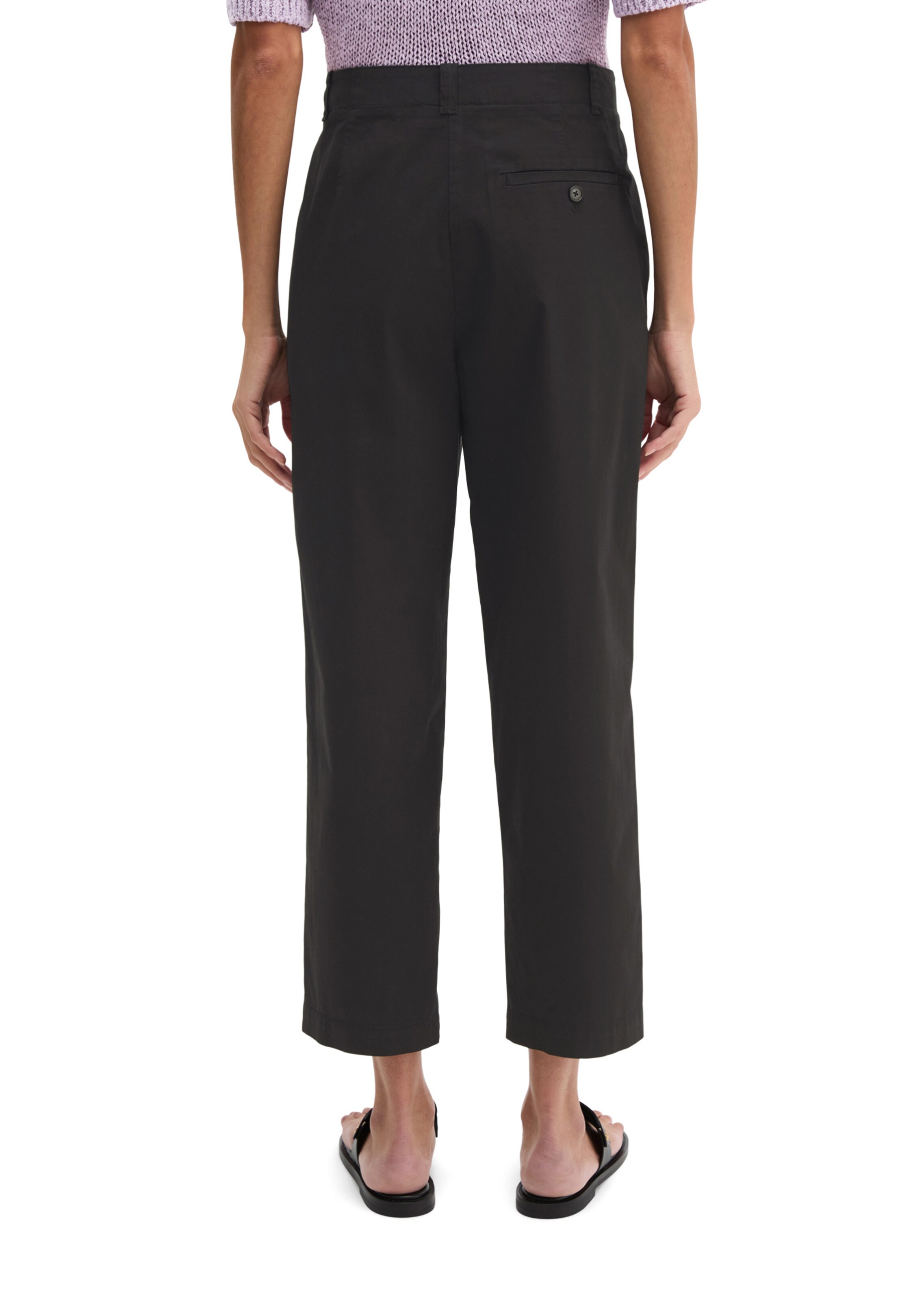 Marc O'Polo Tapered Hose 'Rimka' in Schwarz