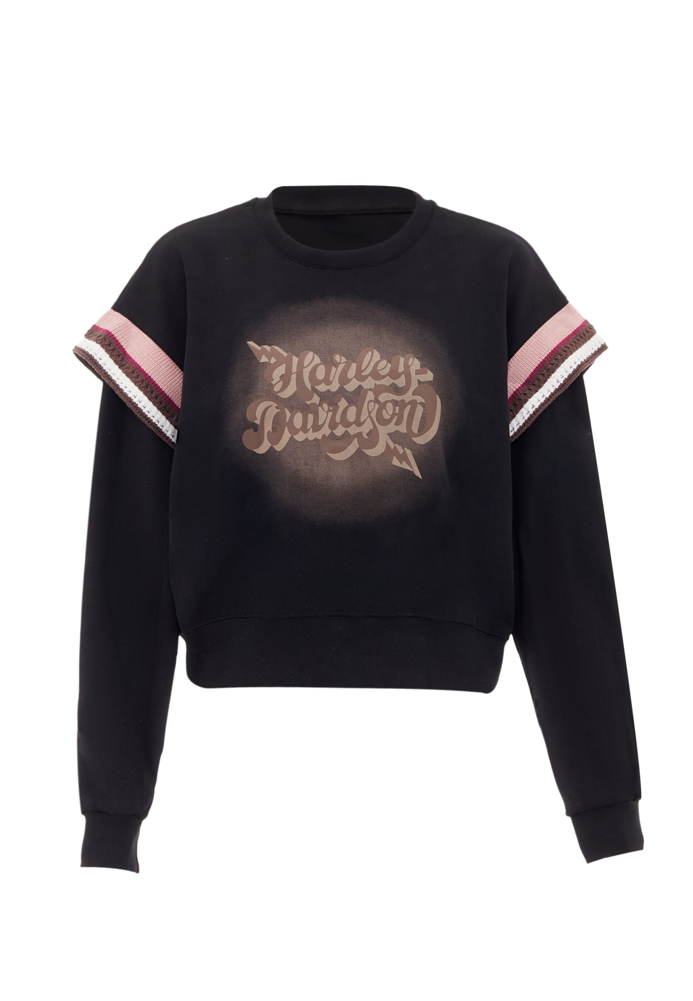 HOMEBASE Mikina – černá: přední strana