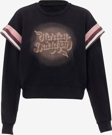 HOMEBASE Sweatshirt in Zwart: voorkant