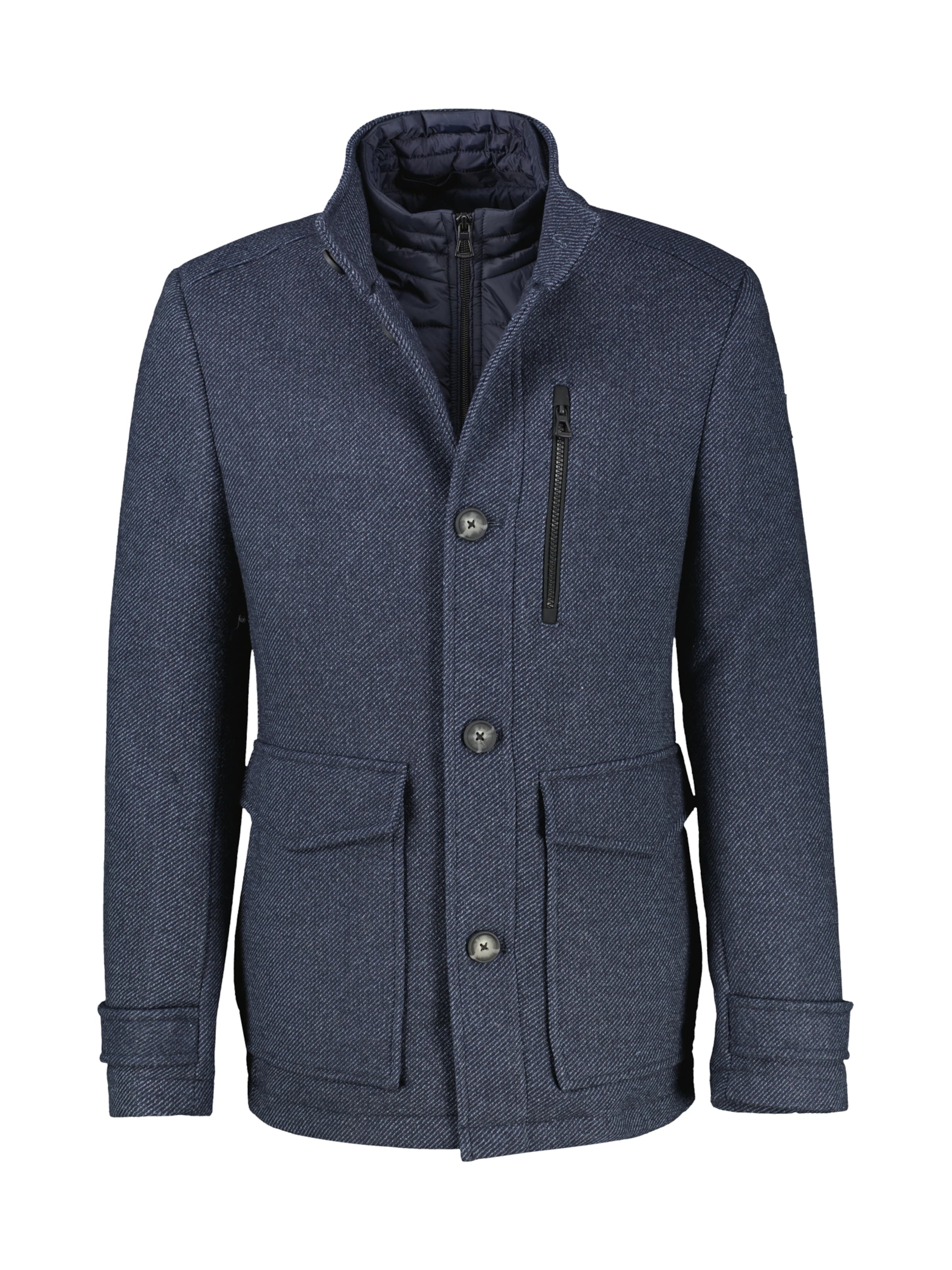 LERROS Tussenjas in Blauw: voorkant