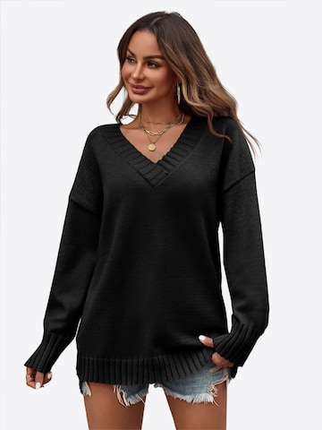 Imily Bela Pulóver - fekete: elől