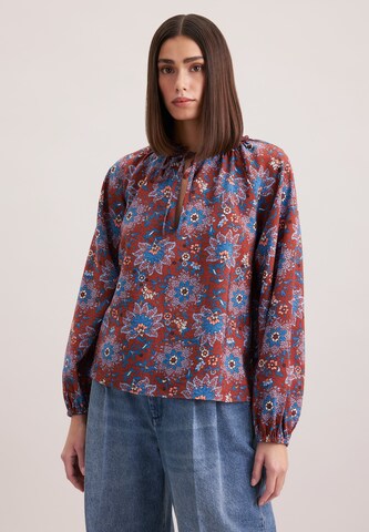 SEIDENSTICKER Bluse 'Schwarze Rose' in Rot: Vorderseite