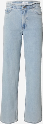 EDITED Regular Broek 'Aya' in Blauw: voorkant