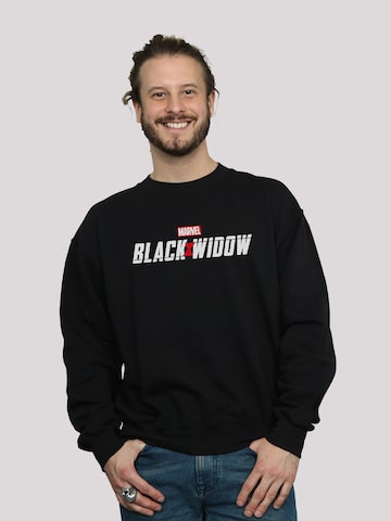 Felpa 'Marvel Black Widow Movie' di F4NT4STIC in nero: frontale