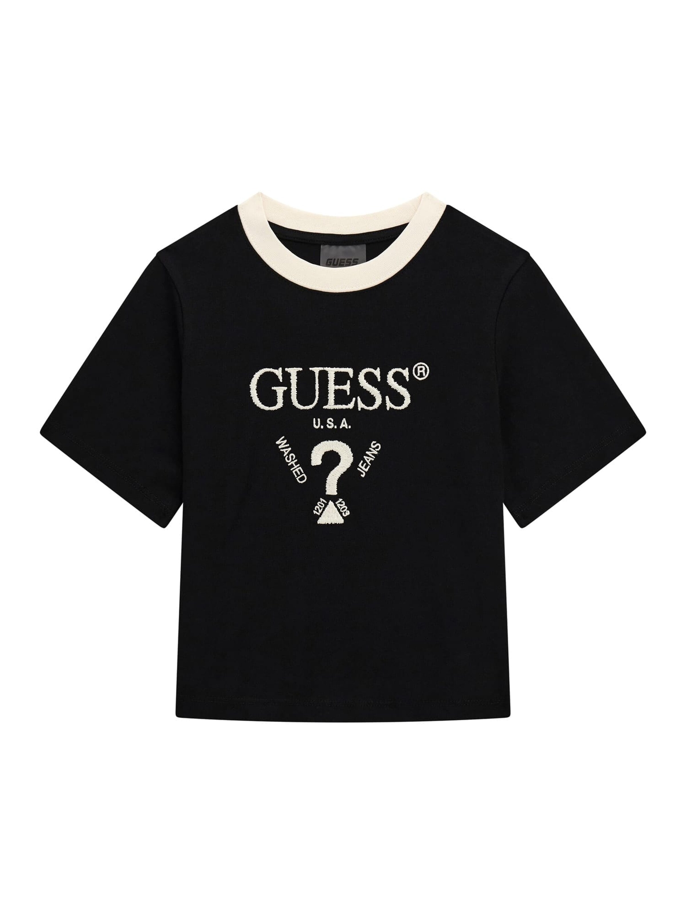 GUESS Shirt in Black: front