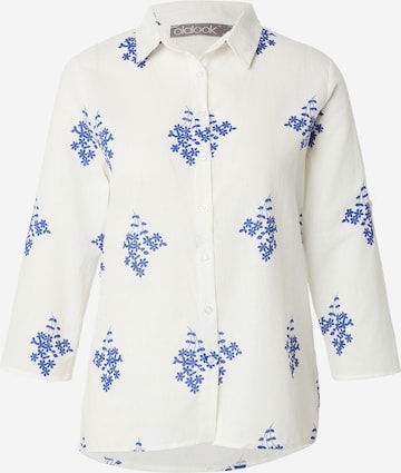 olalook Bluse in Weiß: Vorderseite