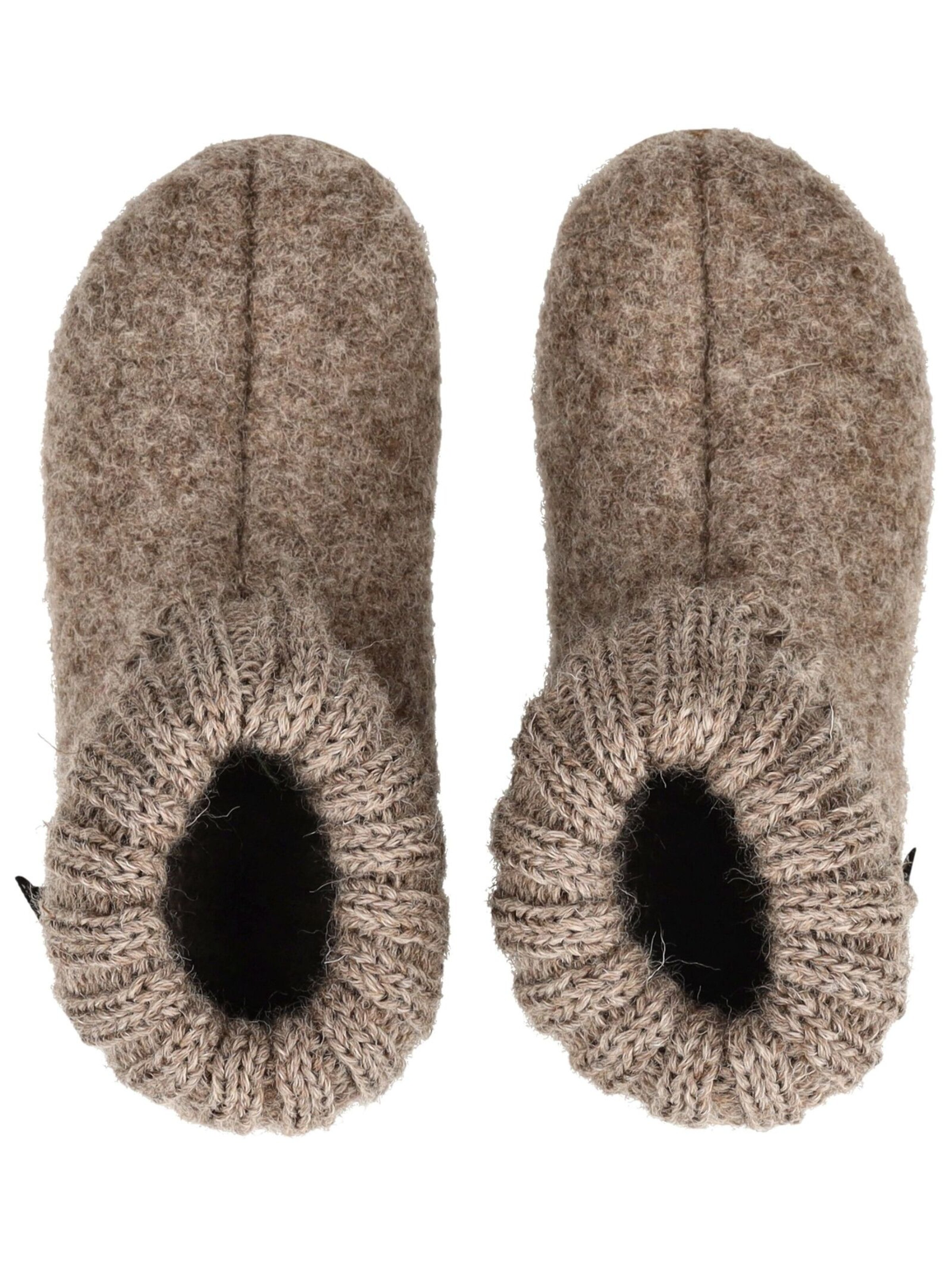HAFLINGER Huisschoenen in Beige