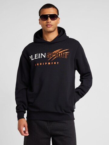 Plein Sport Sweatshirt in Zwart: voorkant