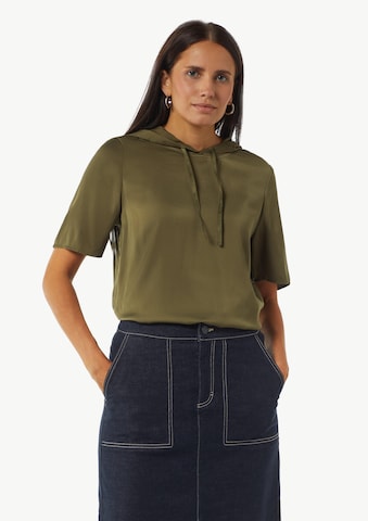 comma casual identity - Camiseta en verde: frente