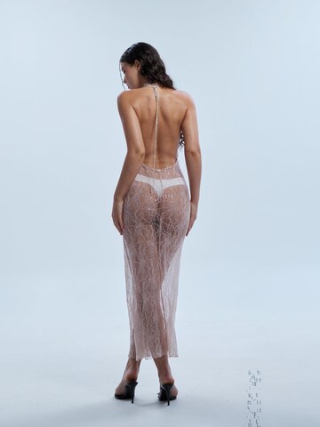 GOD SAVE QUEENS Abendkleid 'Venus Pearl'‌‌‌‌ in Beige