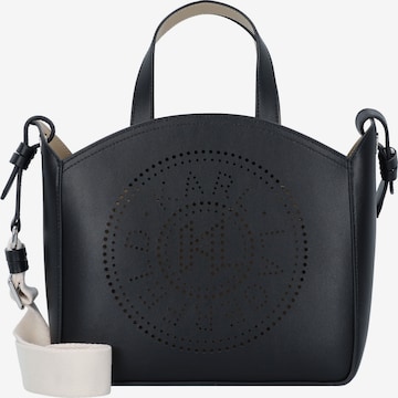 Borsa a mano 'Circle' di Karl Lagerfeld in nero: frontale