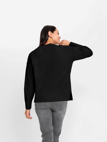 heine Pullover in Schwarz